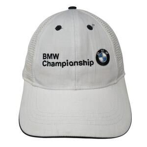 BMW Championship Baseball Cap White One Size Adjustable Classic Cut Ahead
